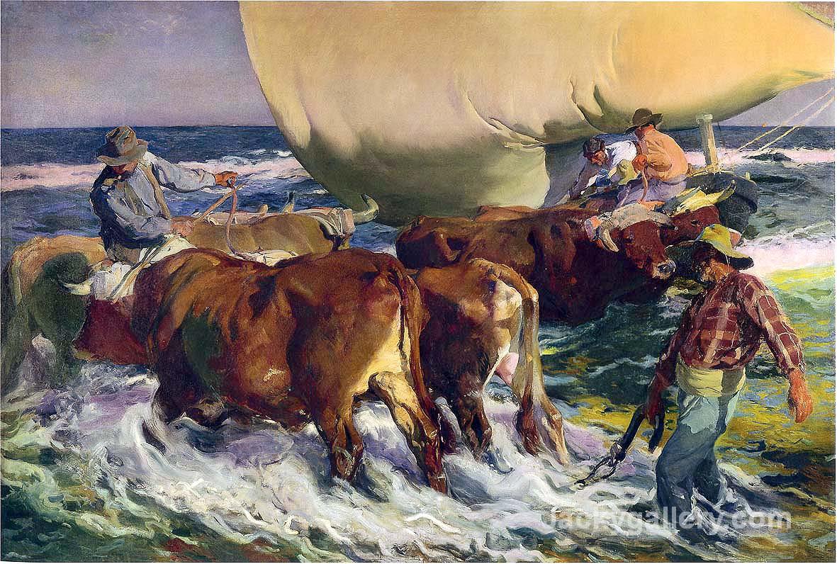 Afternoon Sun by Joaquin Sorolla y Bastida paintings reproduction